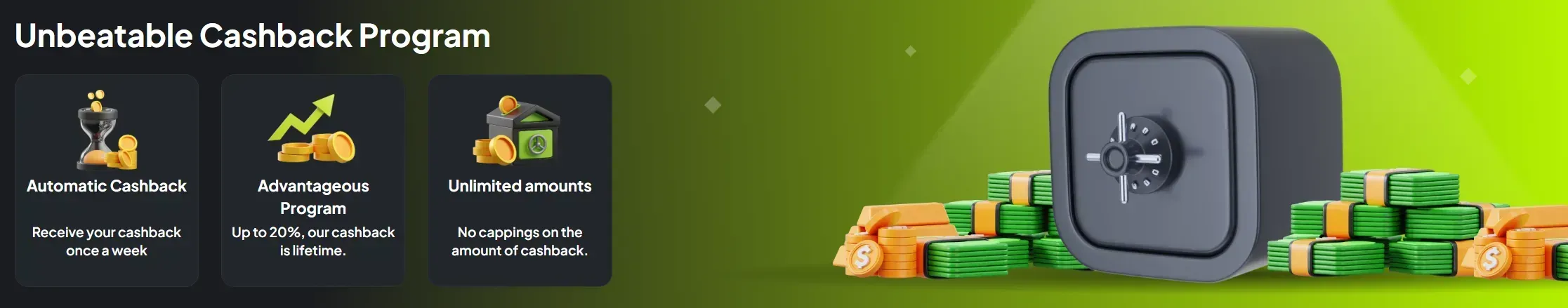 Spin Fyre cashback programma