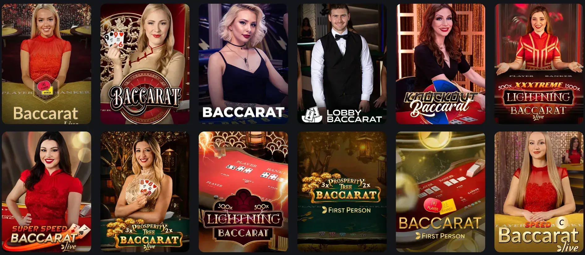 Spinfyre live baccarat