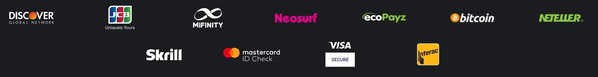 Spinfyre betaalmethoden