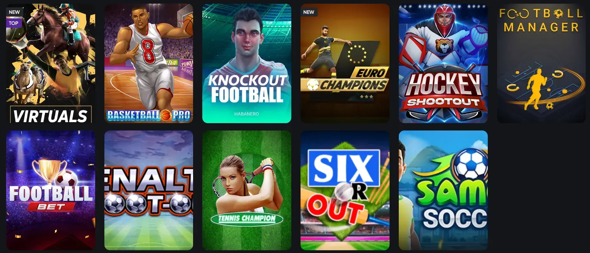 Spinfyre virtuele sport